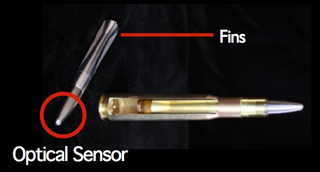 Illustration for article titled This self-guided bullet can chase you down from over a mile away